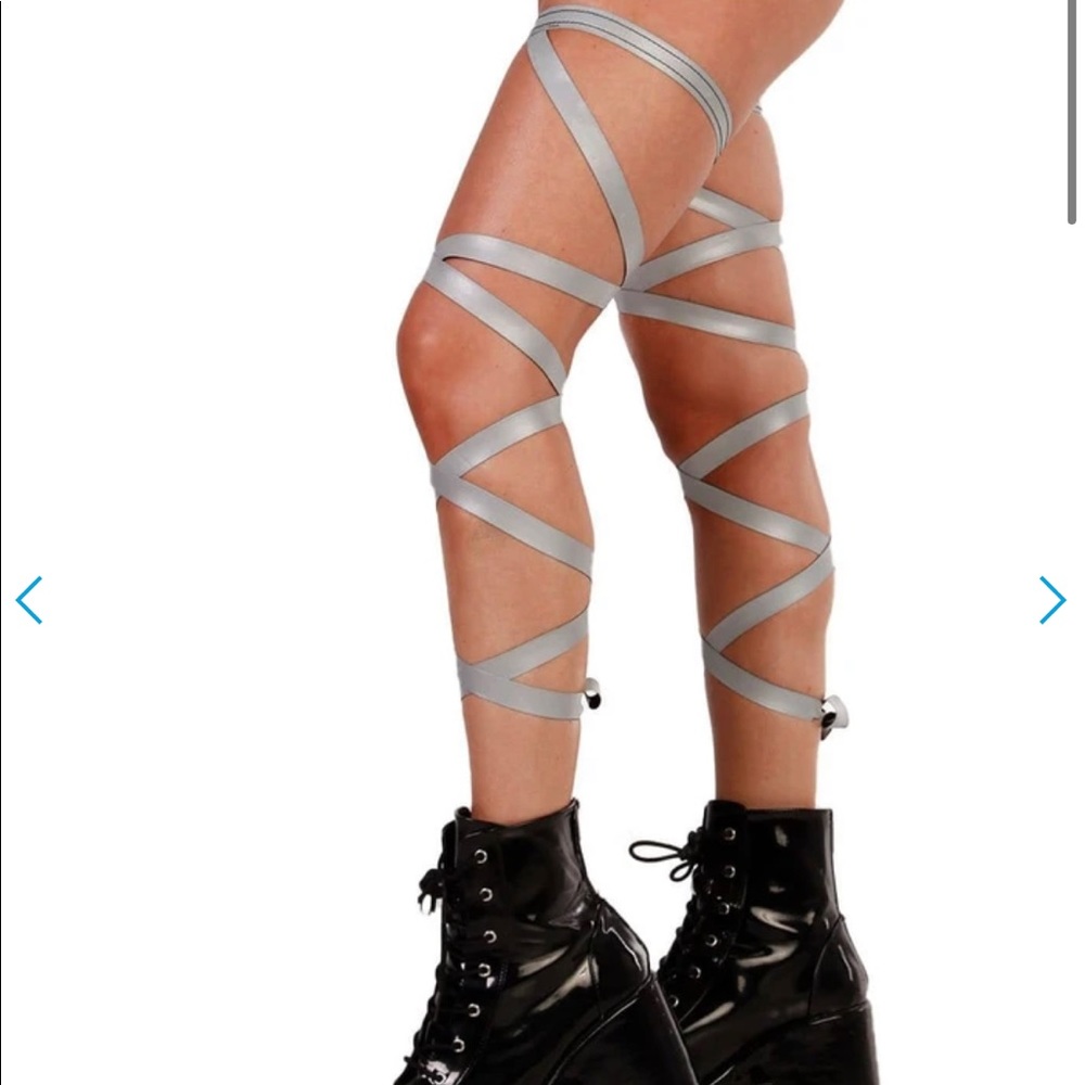 Iheartraves Reflective Leg Wraps